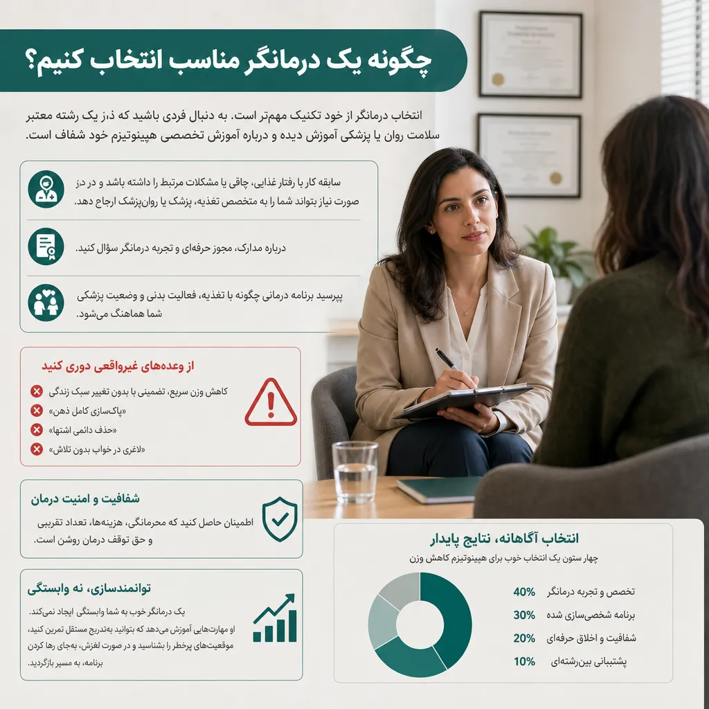 چگونه یک درمانگر مناسب انتخاب کنیم؟