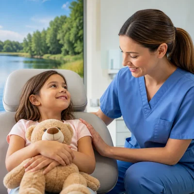 کاربرد هیپنوتیزم در کاهش ترس کودک از درمان‌های پزشکی